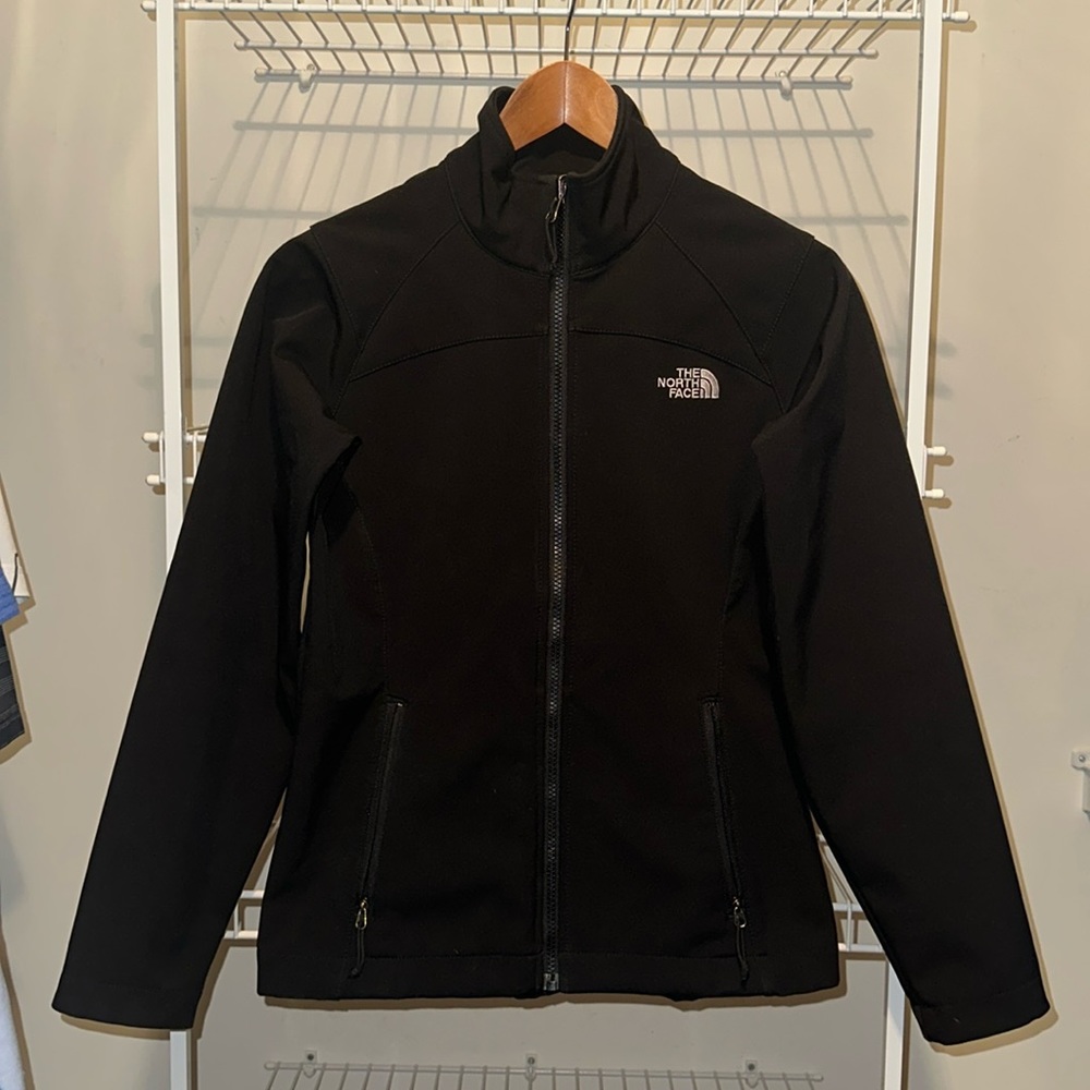 •The North Face • Black interior shell jacket size XS 🖤